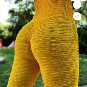 New TEXTURED FITNESS LIFTING BODYCON LEGGINGS S